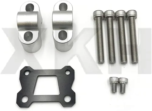 Miniatura 4 de XKMT-Compatible con MT07 TRACER 700 2014 2015 2016 2017 Elevador de manillar de 0.984 in [B07L1B6CM2]