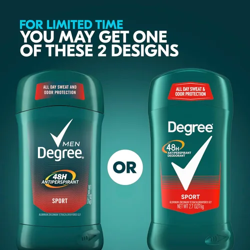 Miniatura 4 de Degree Degree Advanced - Desodorante para hombre con 72 horas de protección antitranspirante y Degree Extreme Blast and Sport con protección de 48