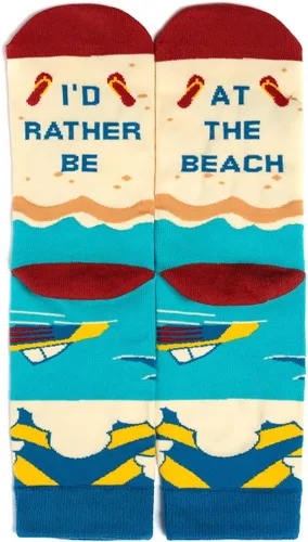 Miniatura 4 de I'd Rather Be - Calcetines divertidos para hombres y mujeres, regalos para golf, caza, camping, senderismo, esquí, lectura, deportes y mucho más