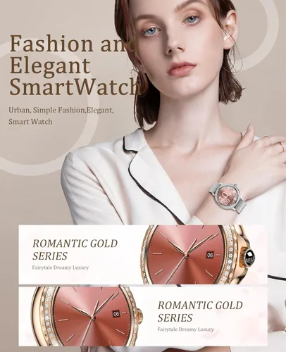 Miniatura 2 de Reloj inteligente para hombres y mujeres (respuesta/hacer llamadas), relojes inteligentes Bluetooth para iPhone, Android, iOS, IP68, impermeable