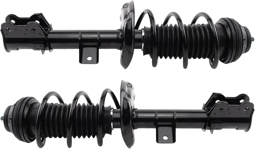 Miniatura 29 de TRQ Conjunto de Amortiguador y Resorte Delantero Cargado con Resorte Helicoidal Pre-ensamblado Compatible con Jeep Cherokee Limited AWD 14-22 Sin