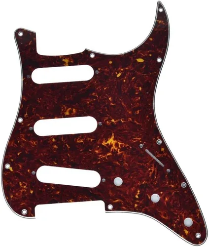 Miniatura 34 de KAISH - Golpeador de 11 agujeros estilo ST/Strat, SSS, para Stratocaster de EE. UU./México, perla de abulón