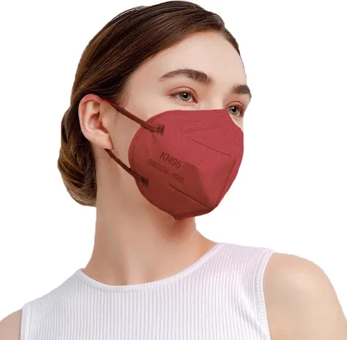 Miniatura 20 de SAROULU Máscaras Faciales Desechables KN95 de 5 Capas Respirables Máscara de Protección contra el Polvo de Taza de Seguridad gris-20