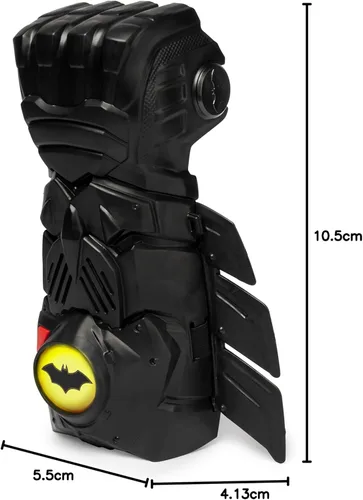 Miniatura 8 de Batman, guantelete interactivo con más de 15 frases y sonidos, disfraz de Halloween para niños, juguetes para niños de 4 años en adelante