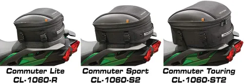 Miniatura 5 de Bolsa Nelson Rigg CL-1060-S2 negra deportiva para asiento trasero de motocicleta