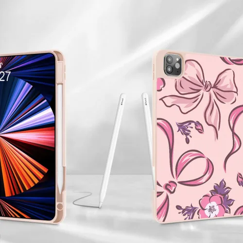 Miniatura 4 de Mektron Funda compatible con iPad Pro de 12.9" M2 2022 de 12.9 pulgadas, 6ª/5ª/4ª/3ª generación 2021 2020 2018, funda para tableta con cubierta