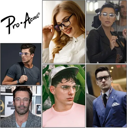 Miniatura 2 de Pro Acme – Gafas sin receta con montura transparente para mujeres y hombres