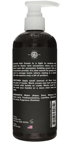 Miniatura 2 de Suavecito Botella de bomba de crema para el cabello, brillo medio durante todo el día