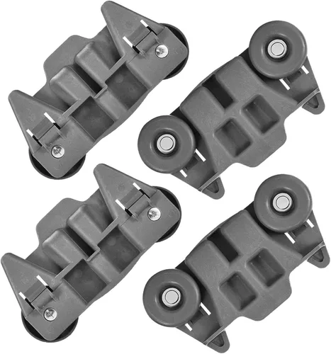 Miniatura 8 de AMI PARTS W10195417V WPW10195417V 4 paquetes de ruedas para lavavajillas estante inferior apto para kitchen-aid whirl-pool ken-more lavavajillas