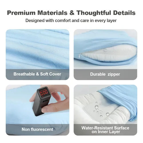 Miniatura 3 de Tumbona infantil, funda para nido de bebé, algodón suave e interior impermeable, asiento de piso para bebé para el tiempo boca abajo, tumbona