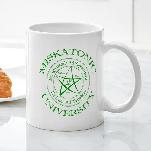 Miniatura 5 de CafePress Miskatonic University - Taza de café de cerámica, taza de té, 11 onzas
