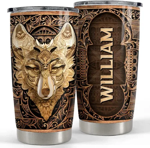 Miniatura 15 de SANDJEST Vaso personalizado de abeja con girasol de miel de 20oz 30oz con tapa, regalo para mujeres, niñas, hija, hermana, amantes de los animales