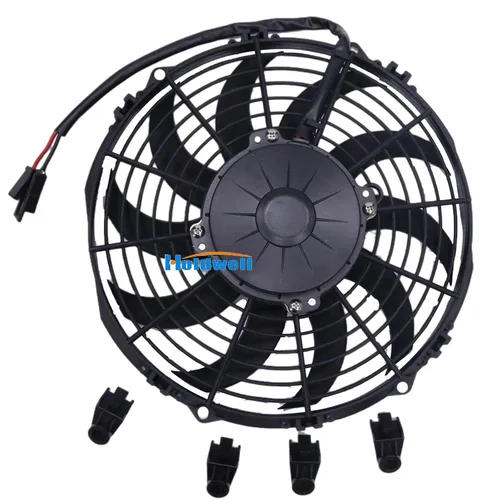 HOLDWELL Ventilador de refrigeración AM133742 AM116379 VG11703 compatible con motor de vehículo utilitario John Deere 4x2 Gator 6x4 Gator 1993-2005