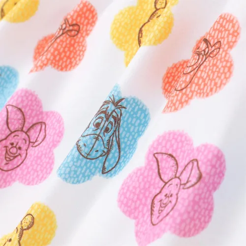 Miniatura 6 de Disney Vestido de bebé para niñas, 2 piezas, sin mangas, conjunto de cárdigan de manga larga de 3 a 24 meses