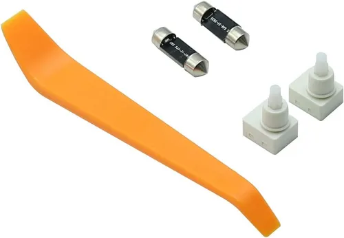 Miniatura 2 de 2 Piezas Interruptor de Luz Interior + 2 Piezas Bombillas LED de Luz de Cúpula de Mapa Adicionales de Repuesto para Honda