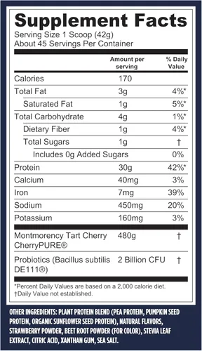 Miniatura 12 de Vega Sport proteina en polvo gusto moca (45 porciones, 67.9 onzas) - Polvo de proteína vegana a base de plantas, BCAA, aminoácidos