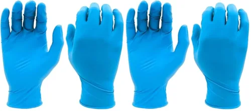 Miniatura 7 de SHOWA 7502PF - Guantes de seguridad desechables de nitrilo sostenibles de un solo uso, sin látex, sin polvo, 2.5 mil, 9.5 pulgadas de largo, XS