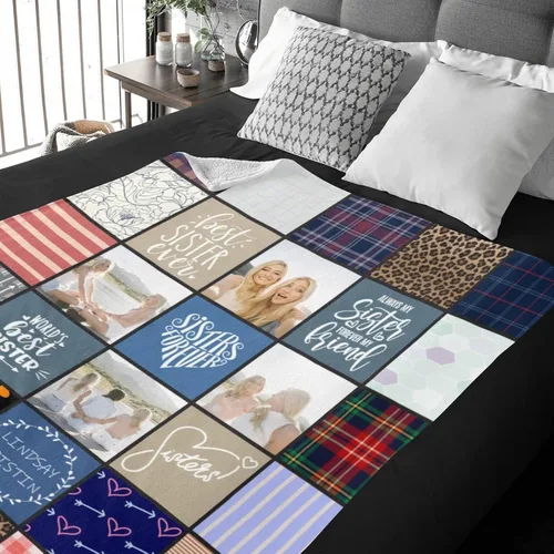 Miniatura 47 de Mantas personalizadas con foto, manta de fotos personalizada, mantas personalizadas con imagen, regalos personalizados para mujeres, hombres