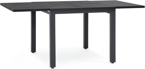 Miniatura 13 de Soleil Jardin Mesa de comedor extensible de aluminio para patio, de 35 a 71 pulgadas, mesa rectangular ajustable para interiores y exteriores