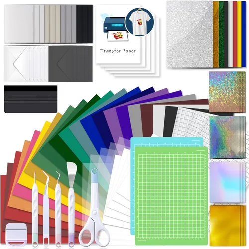 Miniatura 11 de Cutaswish El paquete esencial para proyectos de manualidades de bricolaje: kit de accesorios de manualidades de vinilo todo en uno para máquina