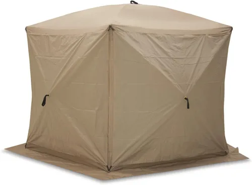 Miniatura 3 de Gazelle Tents™, Paquete de 3 paneles de viento para glorieta, paneles de viento portátiles para glorieta, paneles de privacidad, impermeables, arena