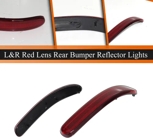Miniatura 3 de ADIIL Reflector de parachoques trasero Carcasas de luz de freno de cola Lámparas de señal de giro Kit de accesorios para Mini Cooper Clubman R55