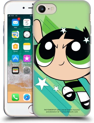Miniatura 33 de Head Case Designs Funda de gel suave con licencia oficial de The Powerpuff Girls Blossom Graphics compatible con Apple iPhone 7 Plus/iPhone 8 Plus