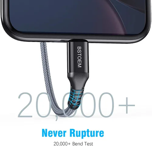 Miniatura 3 de Cable USB A a USB C de 10 pies, cable de carga tipo C de carga rápida de 10 pies, paquete de 2 para Samsung Galaxy S26/S25