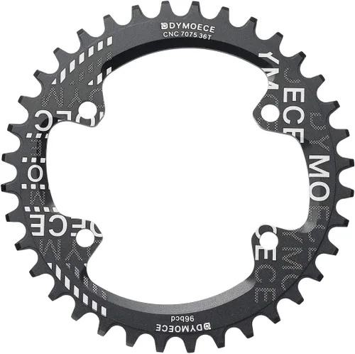 Cadena estrecha y ancha 96BCD de velocidad única 32T 34T 36T 38T redonda para Shimano M6000 M7000 M8000 M9000