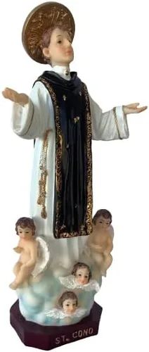 Miniatura 2 de Cannan San Cono Religioso Cristiano Cono de Teggiano Figura Religiosa