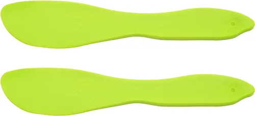 Miniatura 22 de Linden Sweden Juego de 2 esparcidores multiusos, gris carbón, cuchillo versátil para mantequilla para queso suave, mantequilla de maní, glaseado