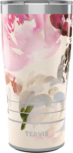 Miniatura 14 de Tervis Kelly Ventura - Colección Floral hecha en Estados Unidos Vaso aislado de doble pared para viajes mantiene las bebidas frías y calientes, 24