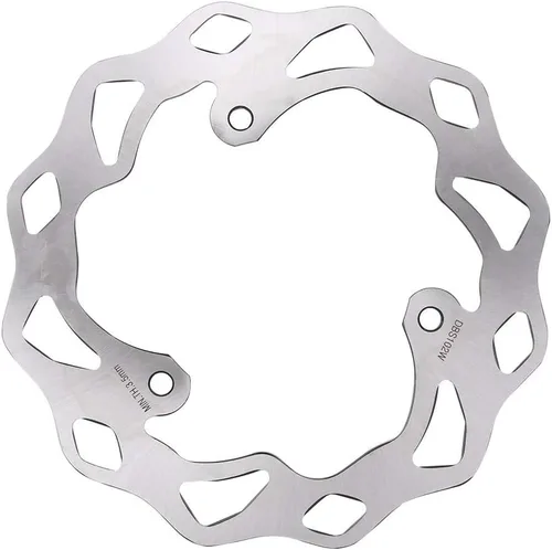Miniatura 4 de FSFY - Rotores de freno de motocicleta, rotores de disco de freno trasero, acero inoxidable, plateado, apto para Yamaha MT-03 ABS 320 2016/YZF