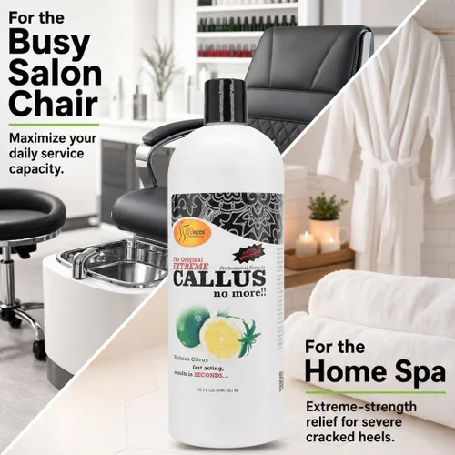 Miniatura 6 de SPA REDI - Gel removedor de callos para pies - Cuidado profesional de pies de pedicura - Elimina los callos más duros en segundos y suaviza los Lima
