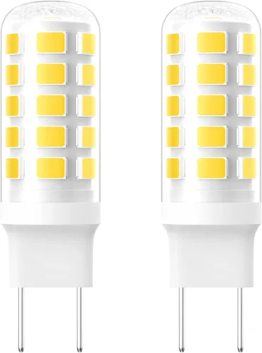 Miniatura 8 de Bombilla LED G8 regulable, bombilla de microondas de 120V 50W de repuesto para campana extractora de microondas GE, bombilla de luz para cocina