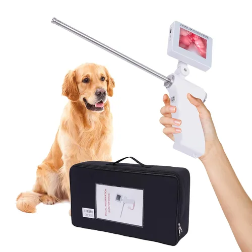 Miniatura 5 de Kit de inseminación artificial para perros, pistola de inseminación visual para ganado, pantalla ajustable, rotación de 360°, instrumento