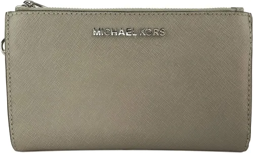 Miniatura 2 de Michael Kors - Billetera de viaje con doble cremallera para mujer modelo Jet Set con correa para la muñeca