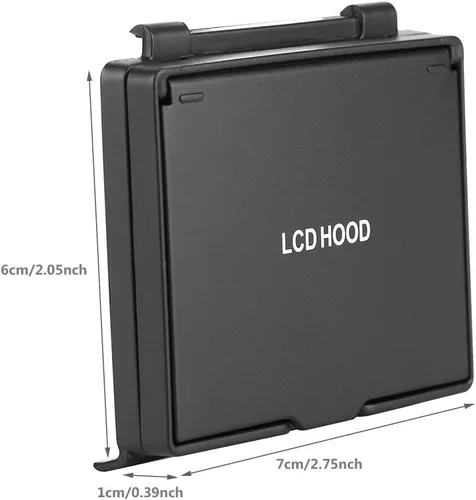 Miniatura 9 de Pantalla de monitor LCD Parasol con cubierta protectora de pantalla plegable para cámara DSLR