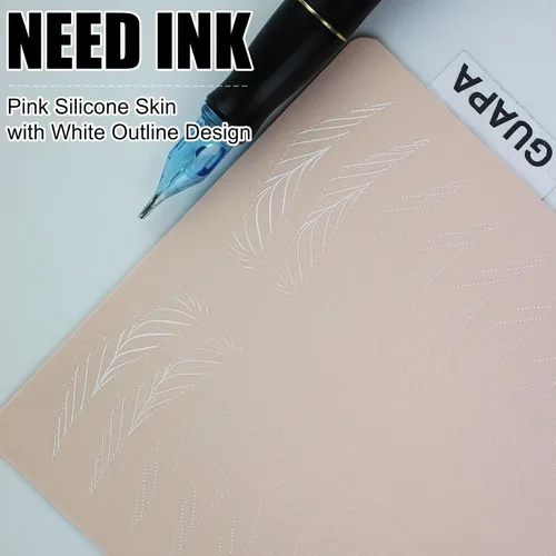 Miniatura 3 de 5 piezas de almohadillas de práctica para cejas de silicona para práctica de tatuajes, hojas de práctica de microblading para práctica de maquillaje