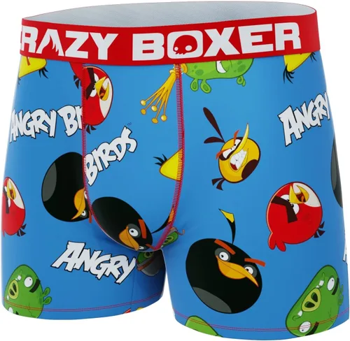 Miniatura 2 de CRAZYBOXER Calzoncillos tipo bóxer para hombre de Angry Bird Attack