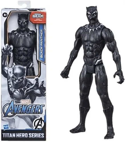 Miniatura 5 de Marvel Avengers Titan Hero Series Black Panther Figura de acción