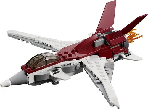 Miniatura 2 de LEGO Creator 3 en 1 Futuristic Flyer 31086 Kit de construcción (157 piezas)