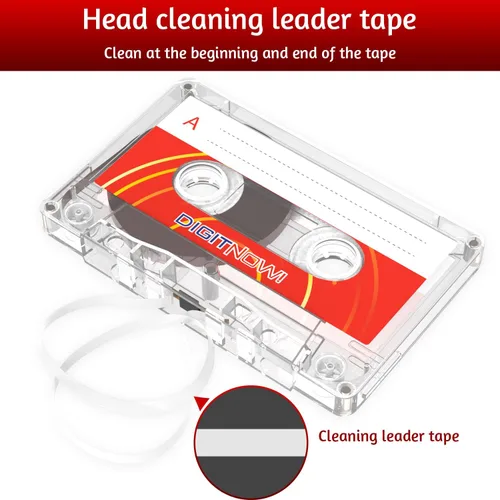 Miniatura 5 de Cinta de casete de audio en blanco – Tiempo de grabación de 90 minutos – Bajo ruido y alta salida – Dictado, grabación MP3 a cinta en blanco