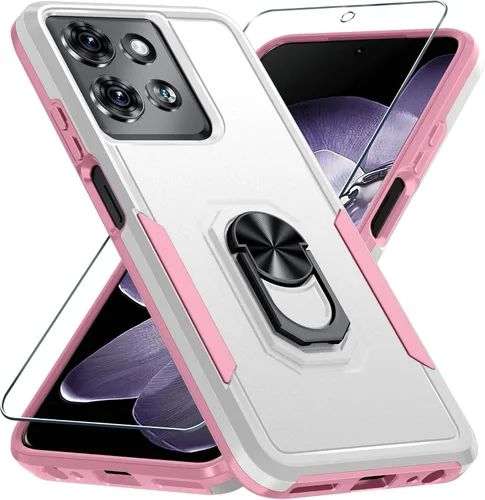 Miniatura 26 de Janmitta - Funda compatible con Moto G 5G 2023 con protector de pantalla, cubierta protectora de cuerpo completo resistente a prueba de golpes