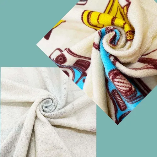 Miniatura 3 de Toalla de playa para niños, manta de rizo de terciopelo, 100% algodón, súper suave, absorbente, 25.5 x 51 pulgadas, para baño, natación, deportes