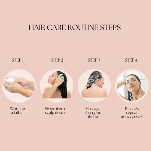 Miniatura 9 de Barra de champú de aceite de coco y argán, hidratante profunda para cabello seco dañado. Champú sólido hidratante y nutritivo para cabello rizado