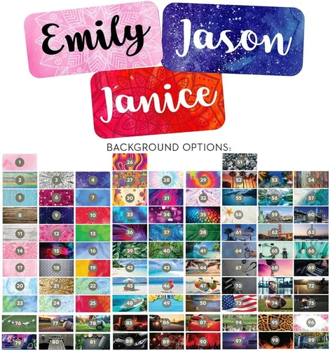 Miniatura 11 de Imán de casillero personalizado mediano para casillero, nombres personalizados, regalos para profesores, regalo de médicos, para tableros