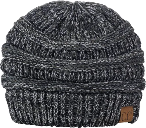 Miniatura 285 de C.C Trendy Warm Chunky Soft Stretch Cable Knit Beanie