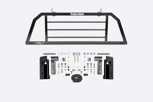 Miniatura 6 de RealTruck Backrack Bastidor Original + Kit de Herramientas para uso con Cama Estándar, Combo Negro, Sin Taladro 15004 & 30123 Compatible