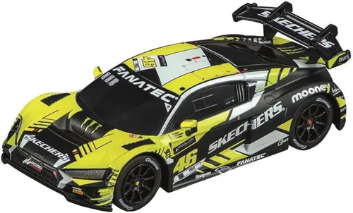 Carrera 64230 Audi R8 LMS GT3 Valentino Rossi No.46 Escala 1:43 Ranura analógica Car Racing Vehicle GO Slot Car Toy Race Track Sets